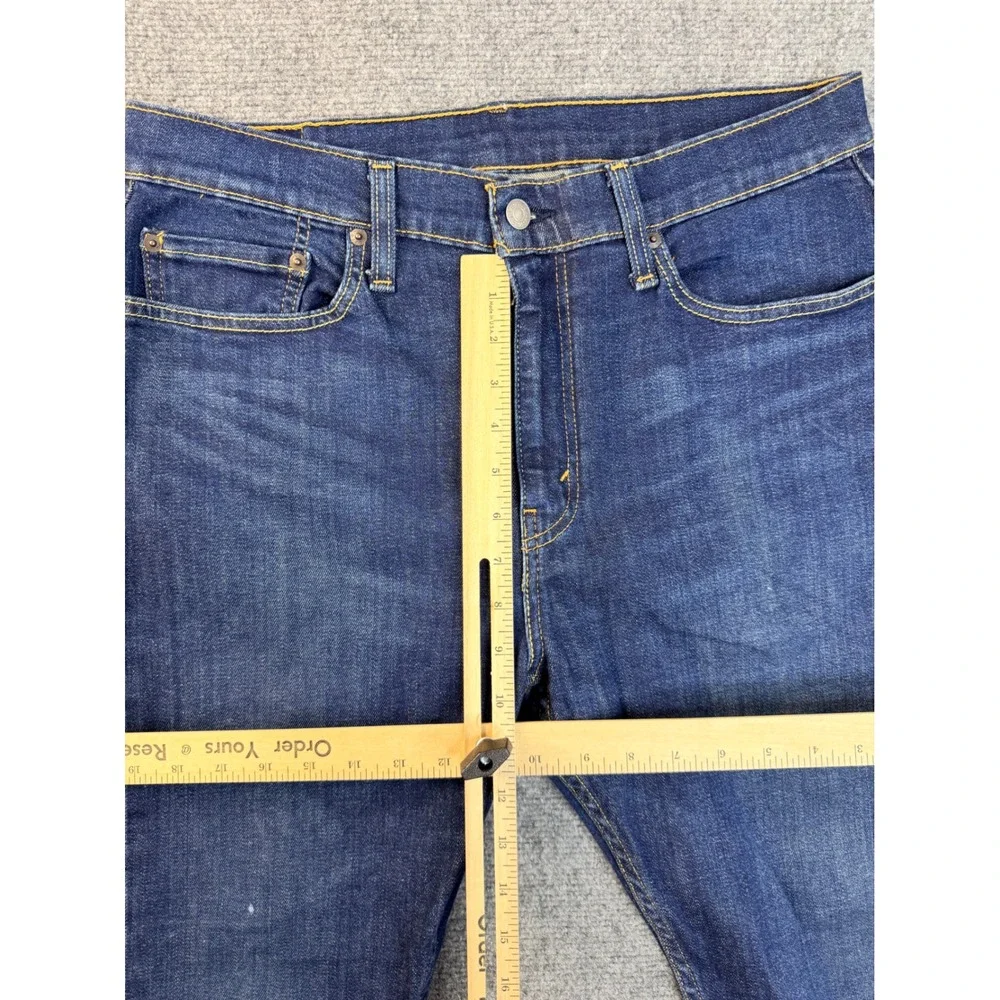 Levi's 510 Skinny Fit Jeans Mens 34x30 Dark Wash Blue Denim Streetwear 05510-065